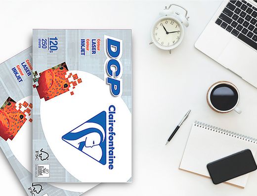 Papel Clairefontaine DCP A4 de 120 gr. (250 hojas)