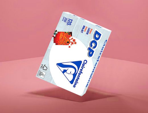 Papel Clairefontaine DCP A4 de 120 gr. (250 hojas)
