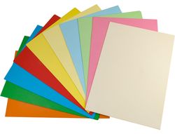 Papel color liderpapel A3 80gr/m2 10 colores surtidos paquete 100 hojas