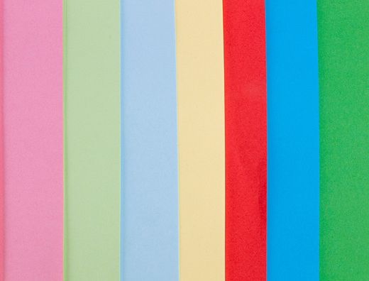 Papel Color Liderpapel A4 80G/M2 25 Colores Surtidos Paquete de 100