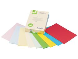 Papel Color Q-Connect Din A4 80Gr Celeste Paquete de 500 Hojas
