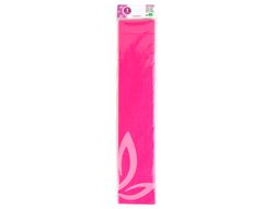 Papel Crespon Liderpapel 50 cm X 2,5 M 34G/M2 Rosa Fluorescente