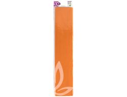 Papel Crespon Liderpapel 50 cm X 2.5M 34G/M2 Naranja Claro