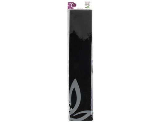 Papel Crespon Liderpapel 50 cm X 2.5M 34G/M2 Negro