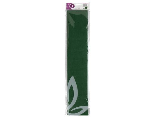 Papel Crespon Liderpapel 50 cm X 2.5M 34G/M2 Verde Oliva