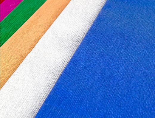 Papel Crespon Liderpapel 50 cm X 2.5M Metalizado Oro