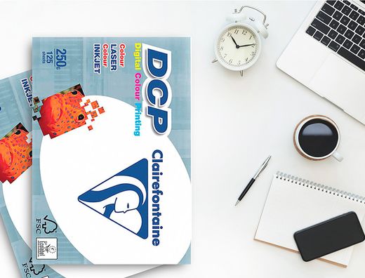 Papel DCP Clairefontaine A3 de 250 gr. (125 hojas)