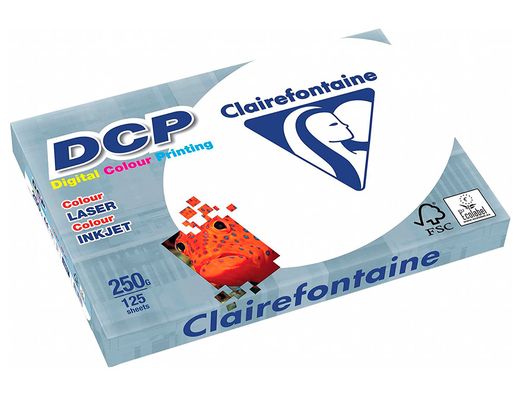 Papel DCP Clairefontaine A3 de 250 gr. (125 hojas)