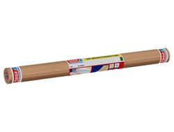Papel de proteccion tesa autoadhesivo 100% reciclado fsc color kraft 10 mt x 600 mm