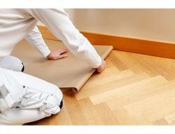 Papel de proteccion tesa autoadhesivo 100% reciclado fsc color kraft 10 mt x 600 mm