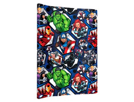 Papel de regalo basika marvel rollo de 70 x 200 cm 60 gr modelos surtidos
