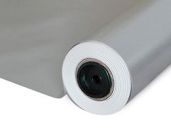Papel de regalo basika metalizado plata bobina 31 cm