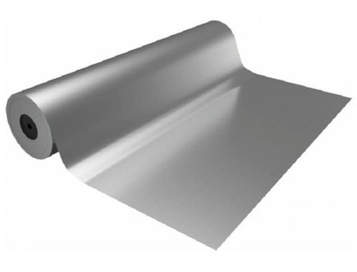 Papel de regalo basika metalizado plata bobina 62 cm