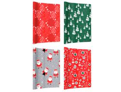 Papel de regalo basika navidad rollo de 100 x 300 cm modelos surtidos