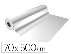 Papel de regalo basika polipropileno transparente bobina 70 cm