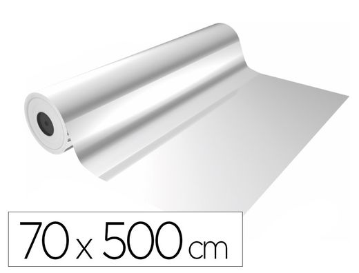 Papel de regalo basika polipropileno transparente bobina 70 cm