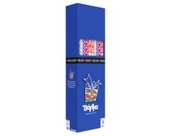 Papel de regalo basika todo año rollo de 100 x 300 cm modelos surtidos