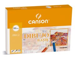 Papel Dibujo Basik 23X32.5 -130 Gr -Sin Recuadro