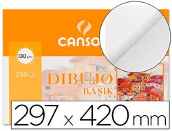 Papel Dibujo Basik 297X420 -130 Gr -Sin Recuadro
