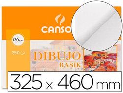 Papel Dibujo Basik 32.5X46 -130 Gr -Sin Recuadro