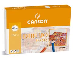 Papel Dibujo Basik 32.5X46 -130 Gr -Sin Recuadro