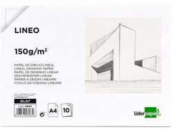 Papel Dibujo Liderpapel 210X297Mm 150G/M2 Sin Recuadropack de 10