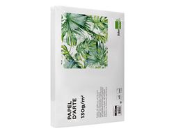 Papel dibujo liderpapel 297x420 mm 130 gr sin recuadro din a3 hoja
