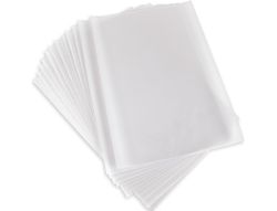 Papel dibujo liderpapel a4 210x297mm 90g/m2 vegetal sobre de 12 hojas