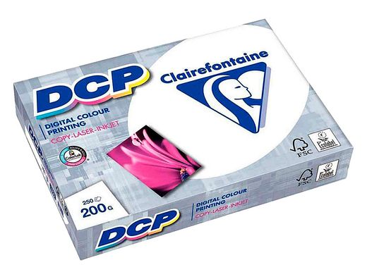 Papel fotocopiadora clairefontaine din A3 200 gr paquete de 250 hojas