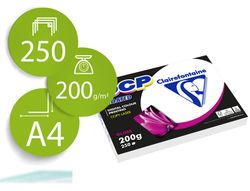 Papel fotocopiadora color dcp coated glossy din a4 200 gramos paquete 250 hojas