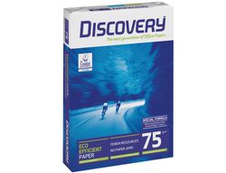 Papel Fotocopiadora Discovery Din A3 75 Grs. Papel Multiuso Ink-Jet y Laser-Paquete de 500 Hojas