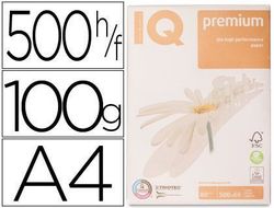 Papel Fotocopiadora Iq Premium Din A4 100 Gramos Paquete de 500 Hojas