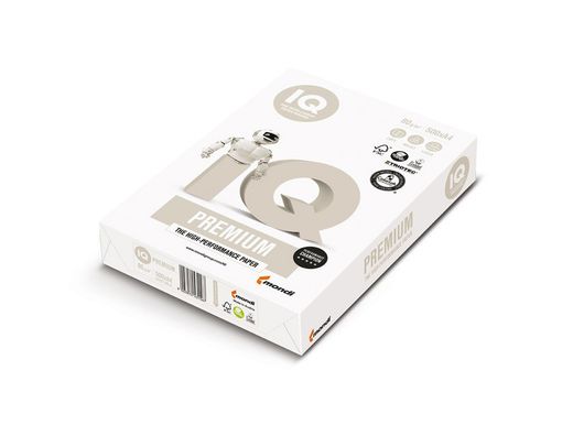 Papel Fotocopiadora Iq Premium Din A4 90 Gramos Paquete de 500 Hojas