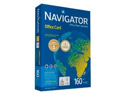 Papel fotocopiadora navigator din A3 160 gramos papel multiuso ink-jet y laser paquete de 250 hojas