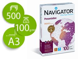 Papel Fotocopiadora Navigator Presentation Din A3 100 Gramos Paquete de 500 Hojas