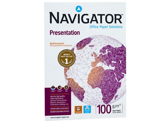 Papel Fotocopiadora Navigator Presentation Din A3 100 Gramos Paquete de 500 Hojas