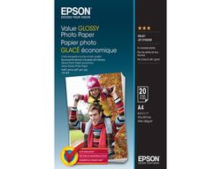 Papel fotografico epson brillo A4 183 gr pack de 20 hojas