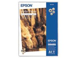 Papel fotografico epson mate A4 167 gr pack de 50 hojas