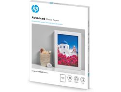 Papel fotografico hp satinado 13x18 cm 250 gr pack de 25 unidades