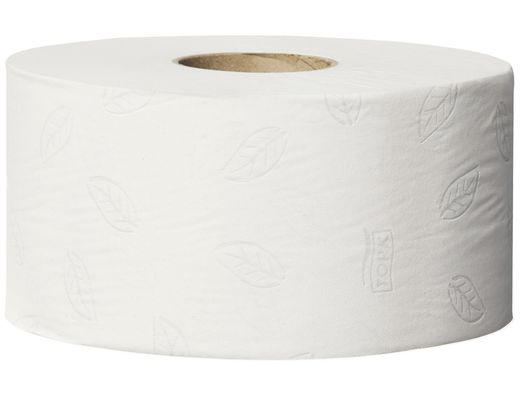 Papel higienico mini jumbo 2 capas 160 mt para dispensador Tork T2