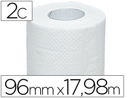 Papel Higienico Olimpic 2 Capas-96,3Mm Ancho X 17,98M Largo Paquete de 4 Rollos