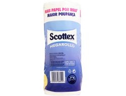 Papel Higienico Scottex Megarrollo Doble Largo Paquetede 6 Rollos