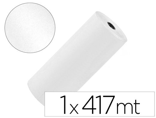Papel kraft liderpapel blanco bobina 1 mt x 417 mt especial para embalaje peso 25 kg
