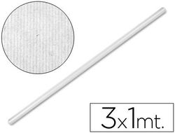 Papel Kraft Liderpapel Blanco -Rollo 3X1 Mt
