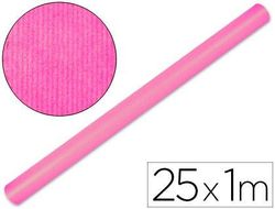 Papel kraft liderpapel rosa rollo 25x1 mt
