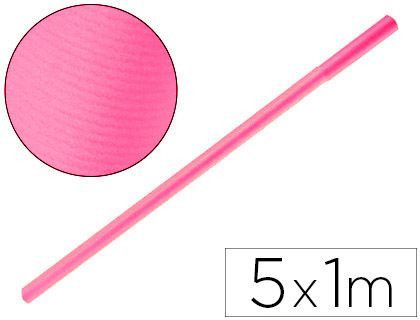 Papel kraft liderpapel rosa rollo 5x1 mt
