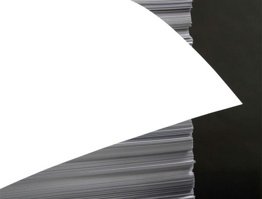 Papel liderpapel A4 80g/m2 reciclado liso paquete de 100 hojas