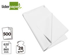 Papel Manila 62X86 Blanco -Paquete de 500 Hojas