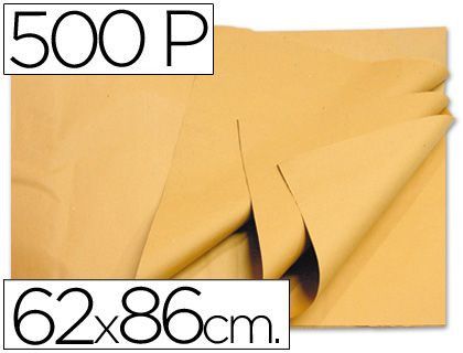 Papel Manila 62X86 Crema -Paquete de 500 Hojas