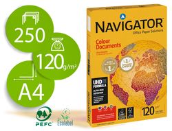 Papel Navigator Colour Documents A4 de 120 gr. (250 hojas)